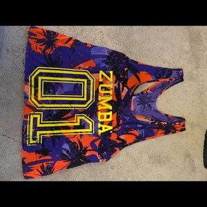 Zumba tank (altered/cut)